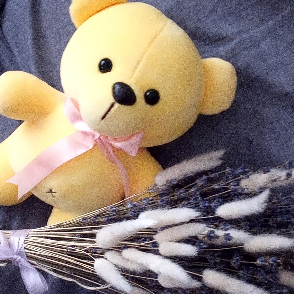 Подарочный набор Мишка с лагурусом